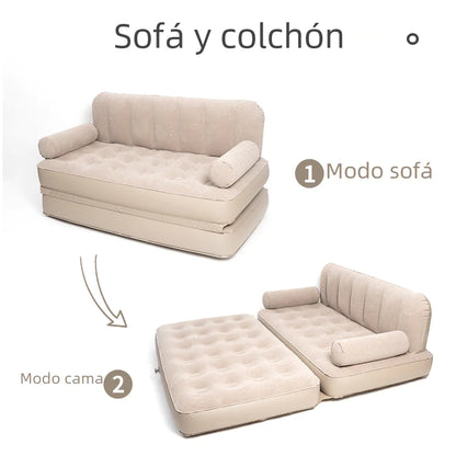 Inflatable Sofa Bed for Camping and Home Use