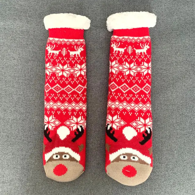 Fuzzy Slipper Socks